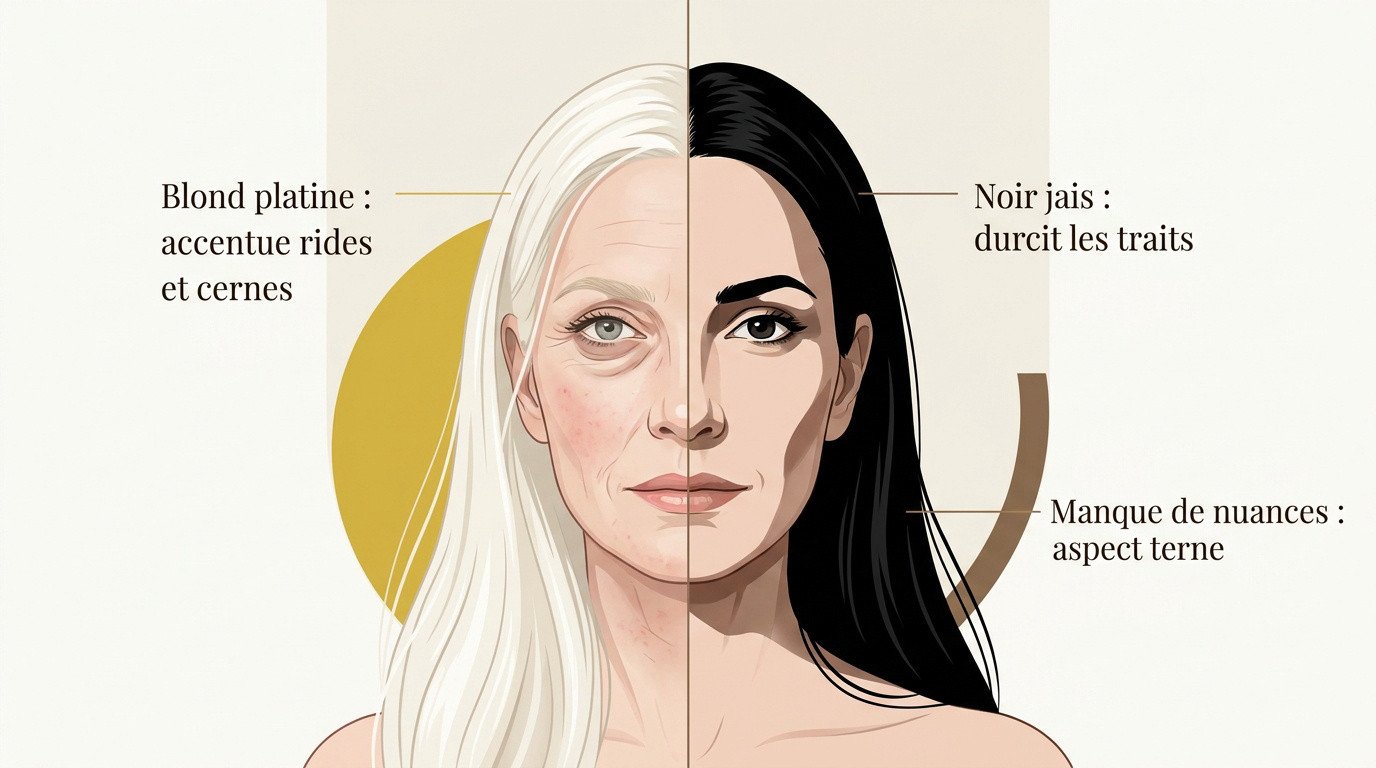 Impact des colorations capillaires sur le vieillissement du visage