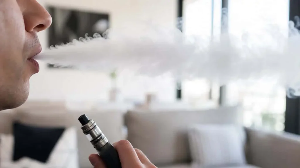 vapeur cigarette électronique intérieur maison qualité air